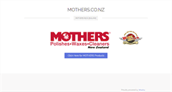 Desktop Screenshot of mothers.co.nz