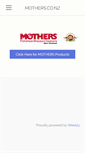 Mobile Screenshot of mothers.co.nz